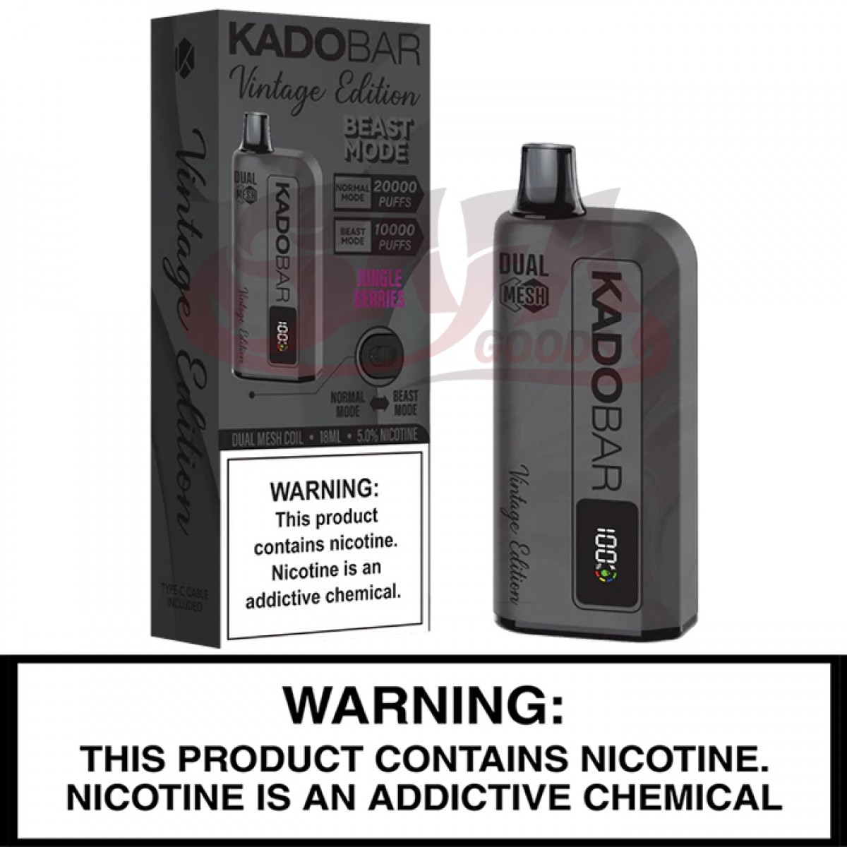 Kado Bar - Vintage Edition 20000 Puff Disposable Vapes [5PC]